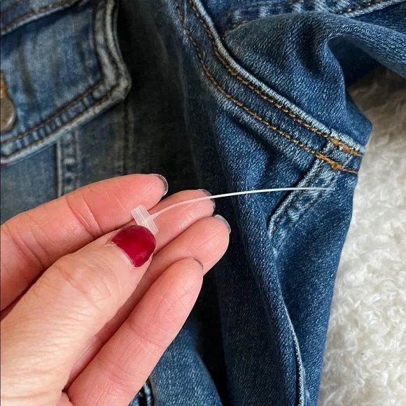 Zadig & Voltaire “Kase Heart” Denim Jacket Medium Blue Size M NWOT - Picture 11 of 14